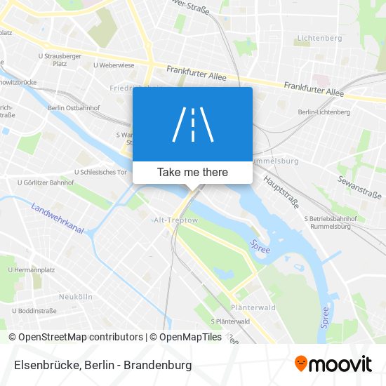 Elsenbrücke map