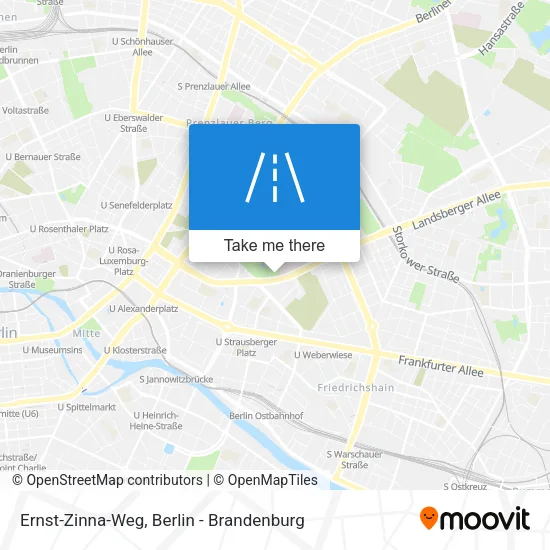 Карта Ernst-Zinna-Weg