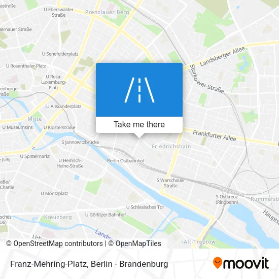 Карта Franz-Mehring-Platz