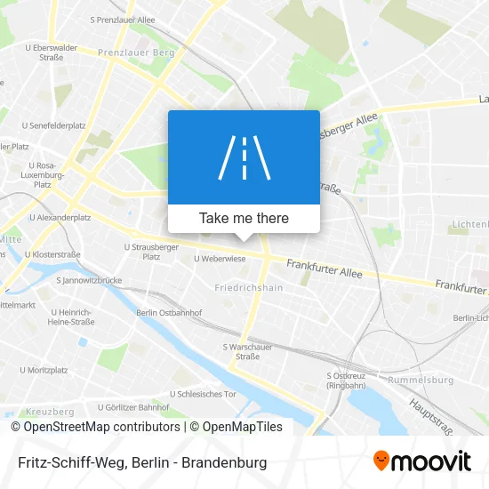 Fritz-Schiff-Weg map