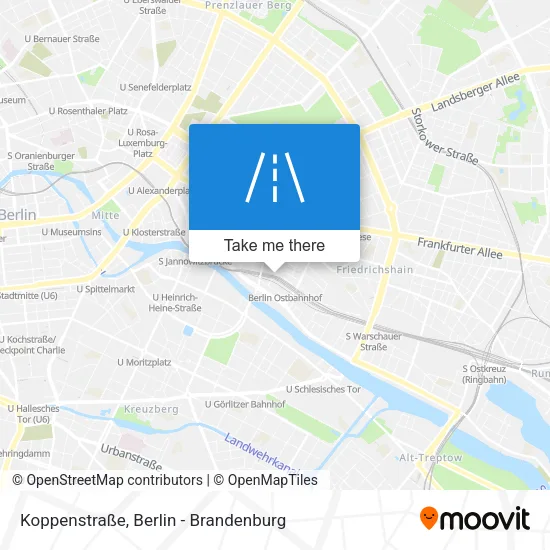 Карта Koppenstraße