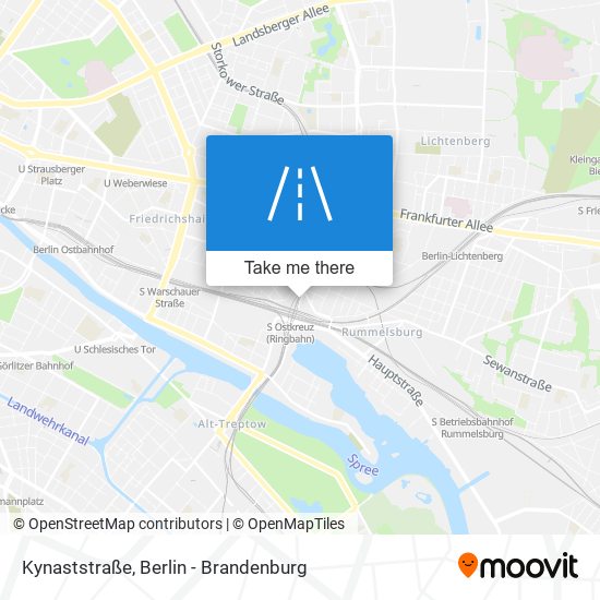 Карта Kynaststraße