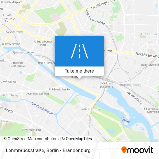Карта Lehmbruckstraße