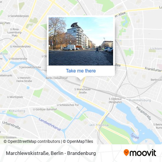 Карта Marchlewskistraße