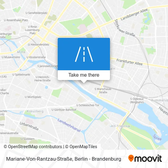 Карта Mariane-Von-Rantzau-Straße