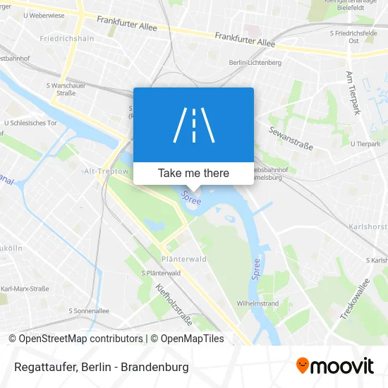 Карта Regattaufer