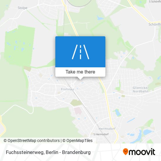 Fuchssteinerweg map