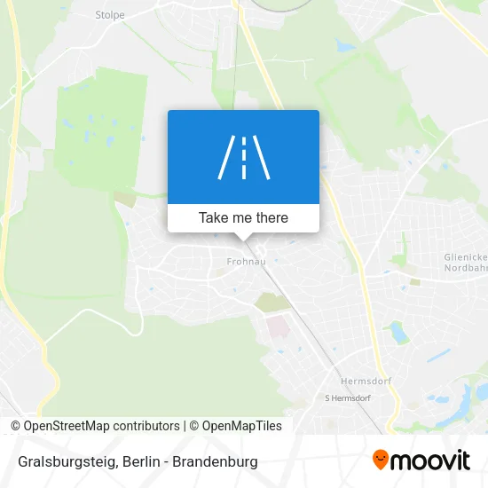Карта Gralsburgsteig