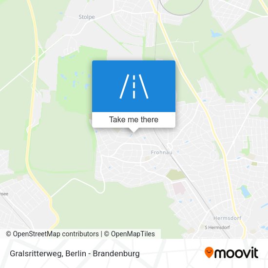 Gralsritterweg map