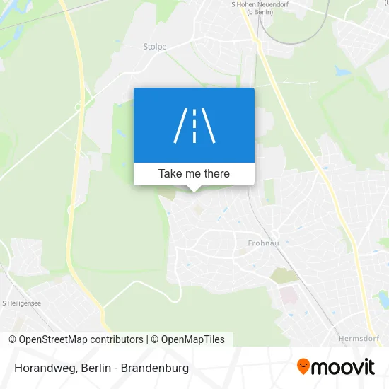 Карта Horandweg