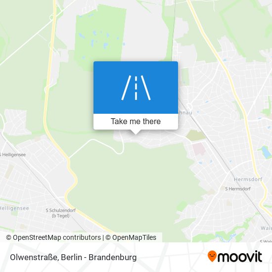 Olwenstraße map