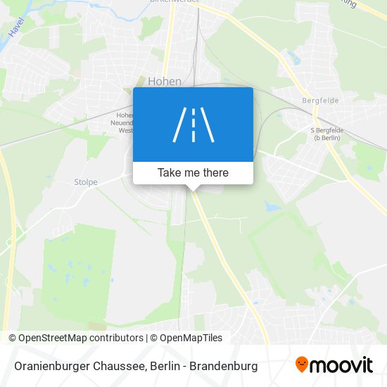 Oranienburger Chaussee map