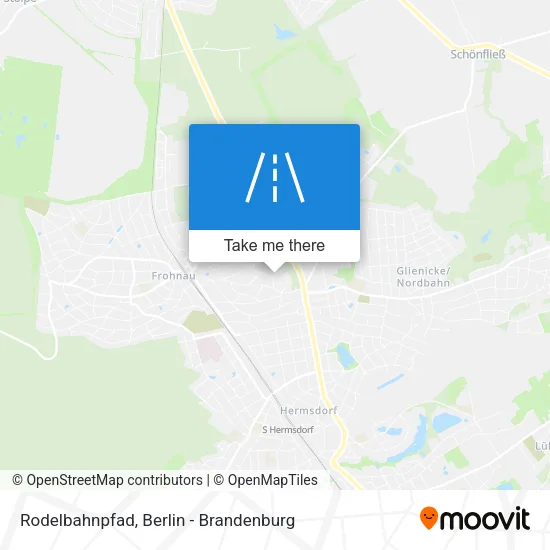 Карта Rodelbahnpfad