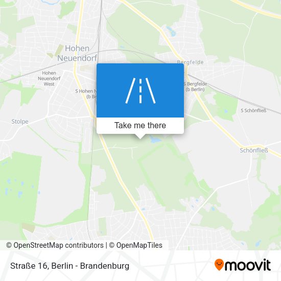 Straße 16 map