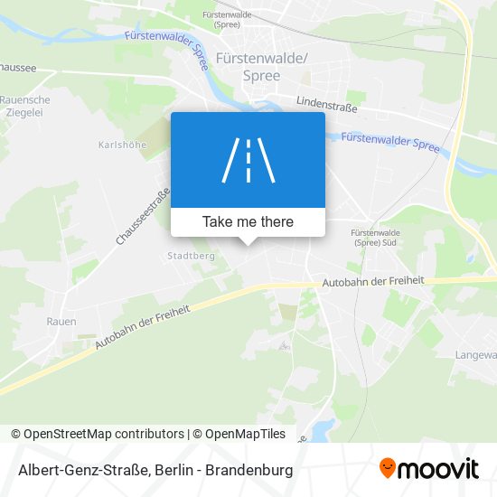 Albert-Genz-Straße map