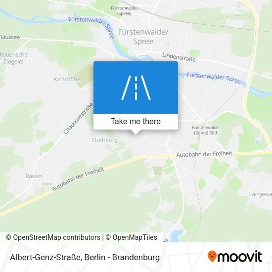 Карта Albert-Genz-Straße