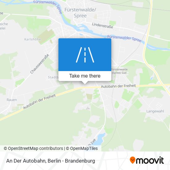 An Der Autobahn map