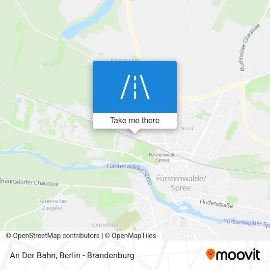 Карта An Der Bahn