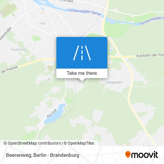 Карта Beerenweg