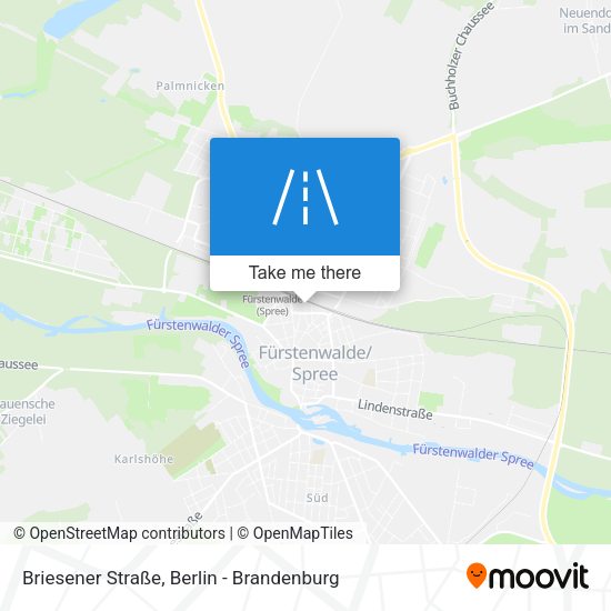 Briesener Straße map