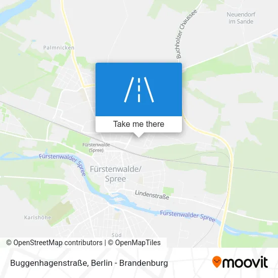 Карта Buggenhagenstraße