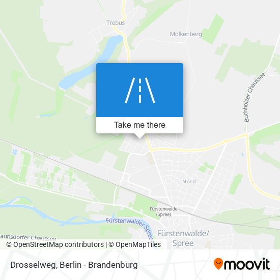 Drosselweg map