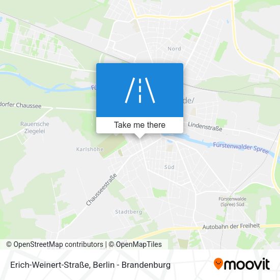 Erich-Weinert-Straße map