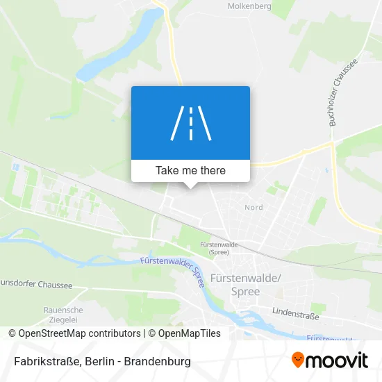 Карта Fabrikstraße