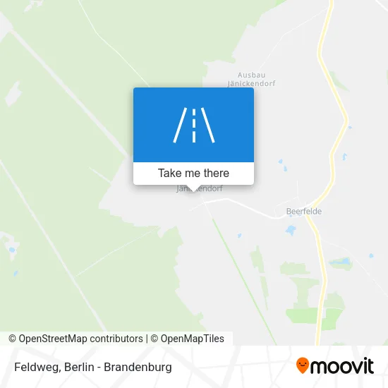 Карта Feldweg