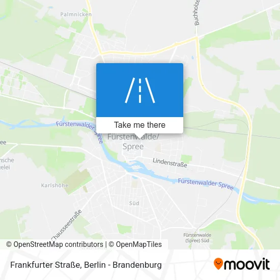 Frankfurter Straße map