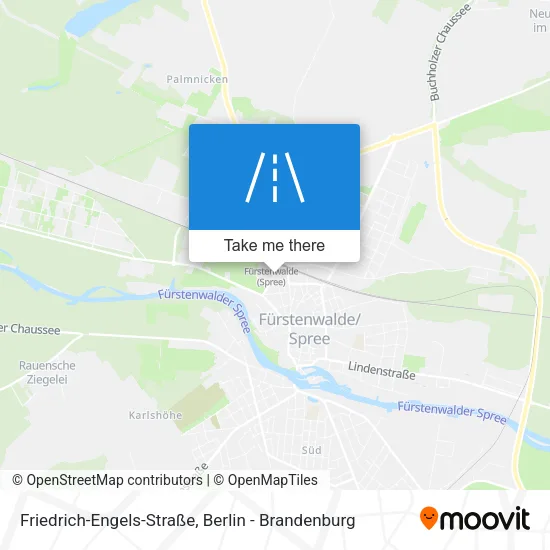 Карта Friedrich-Engels-Straße