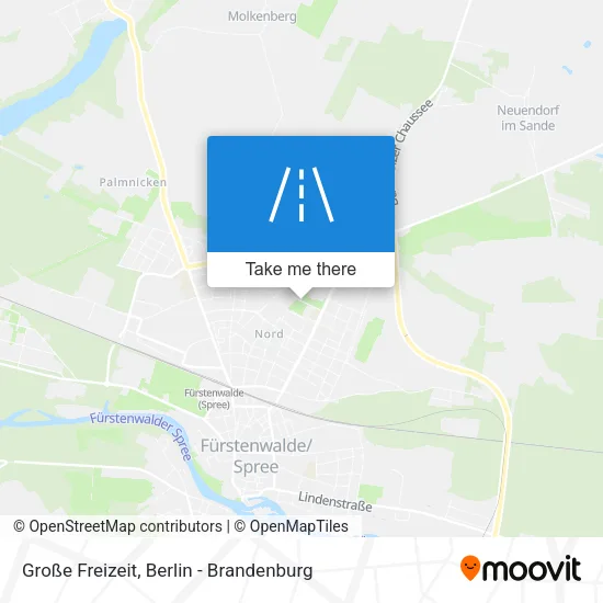 Карта Große Freizeit