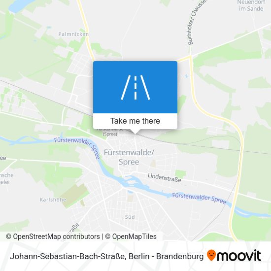 Johann-Sebastian-Bach-Straße map