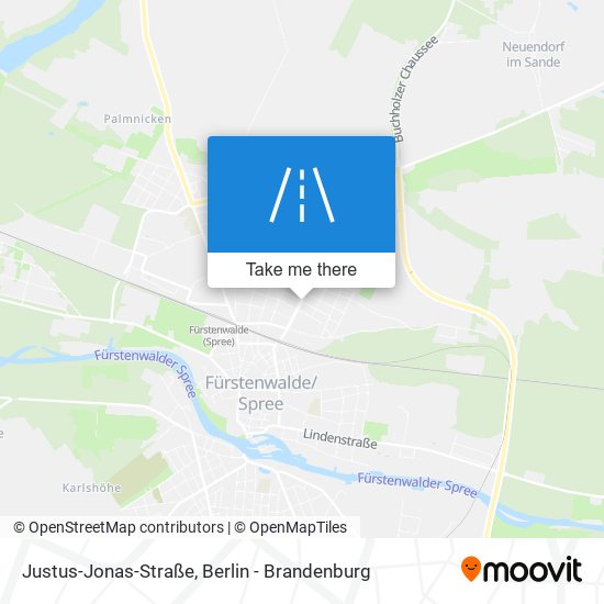 Карта Justus-Jonas-Straße