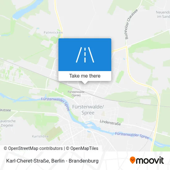 Карта Karl-Cheret-Straße