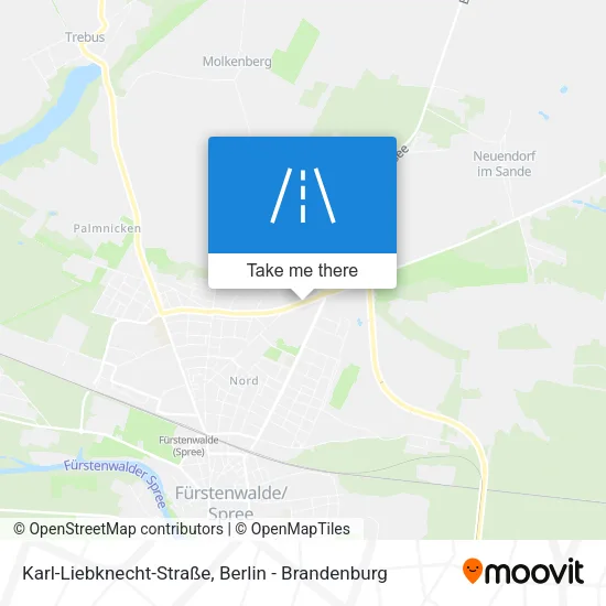 Карта Karl-Liebknecht-Straße