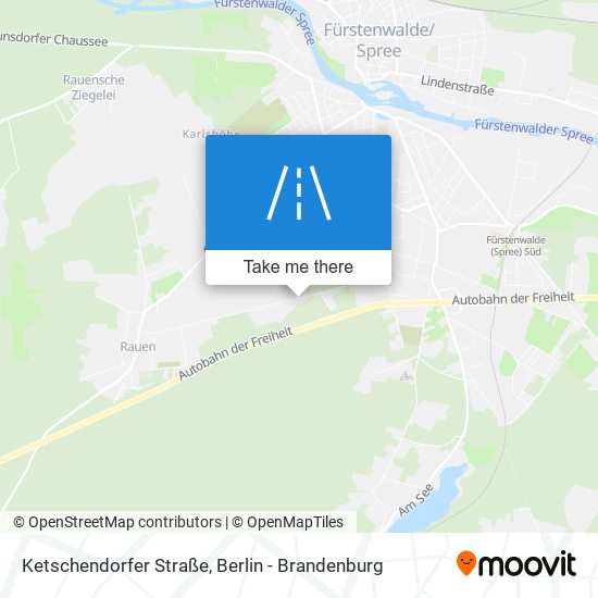 Ketschendorfer Straße map