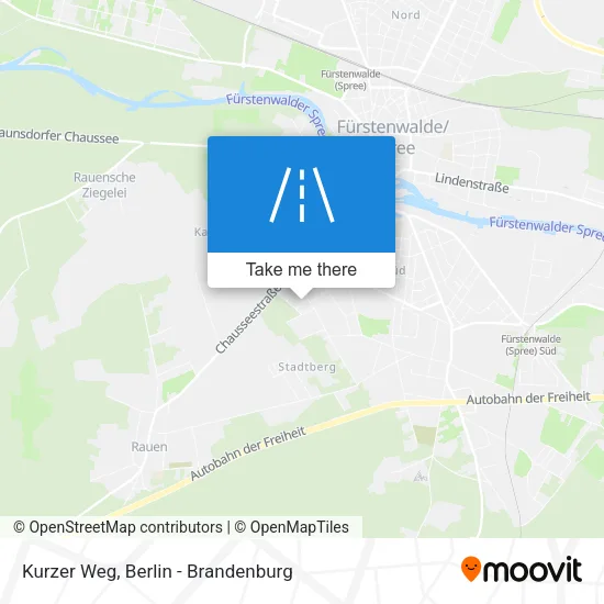 Карта Kurzer Weg