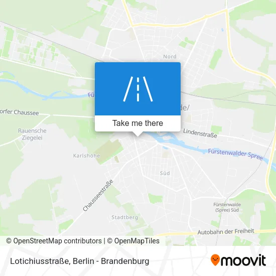 Карта Lotichiusstraße