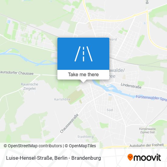 Luise-Hensel-Straße map