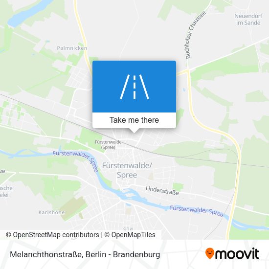 Melanchthonstraße map