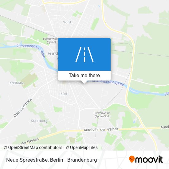Neue Spreestraße map