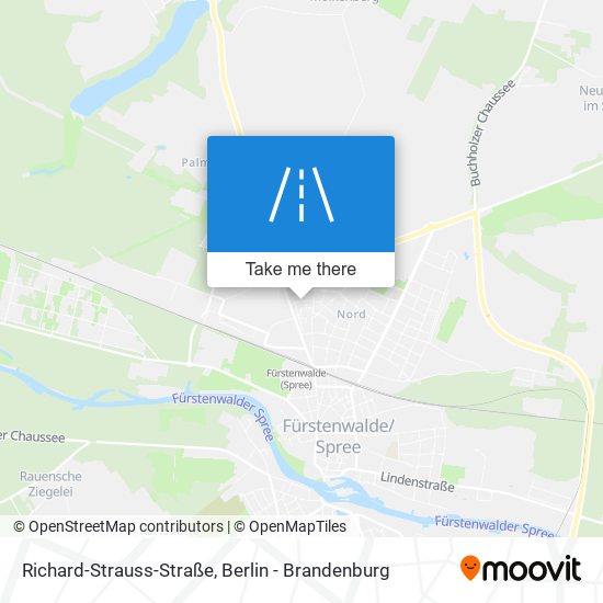 Карта Richard-Strauss-Straße