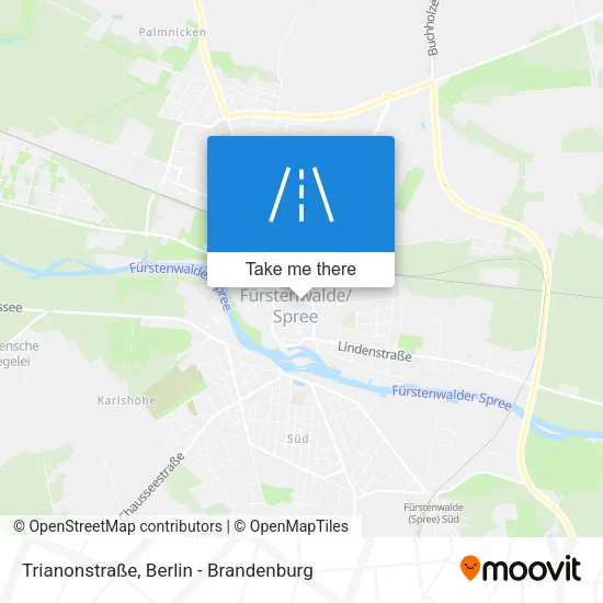 Карта Trianonstraße