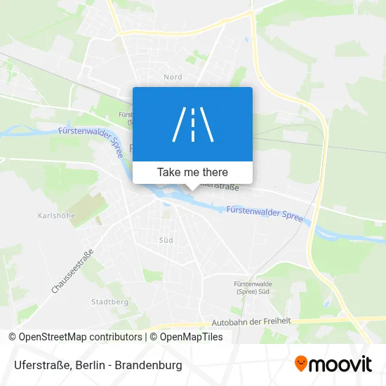 Uferstraße map