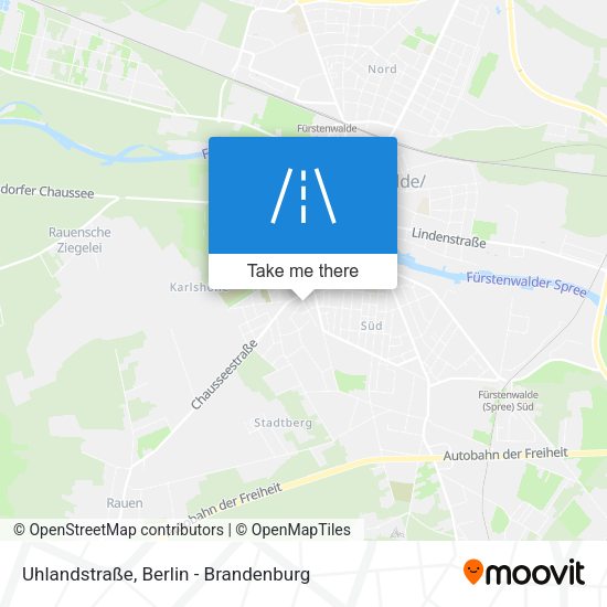 Uhlandstraße map