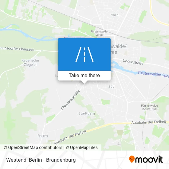 Карта Westend