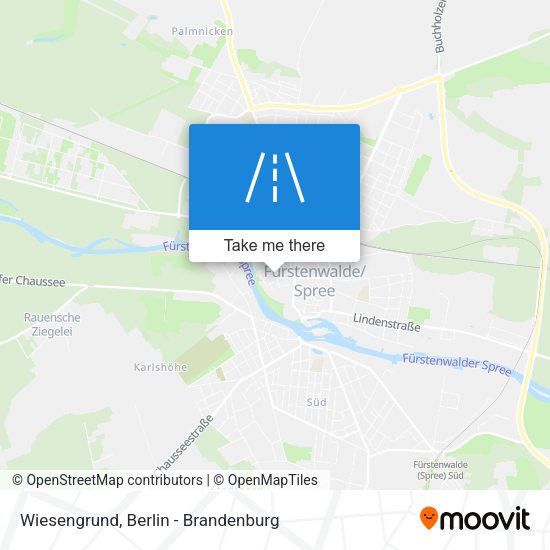 Wiesengrund map