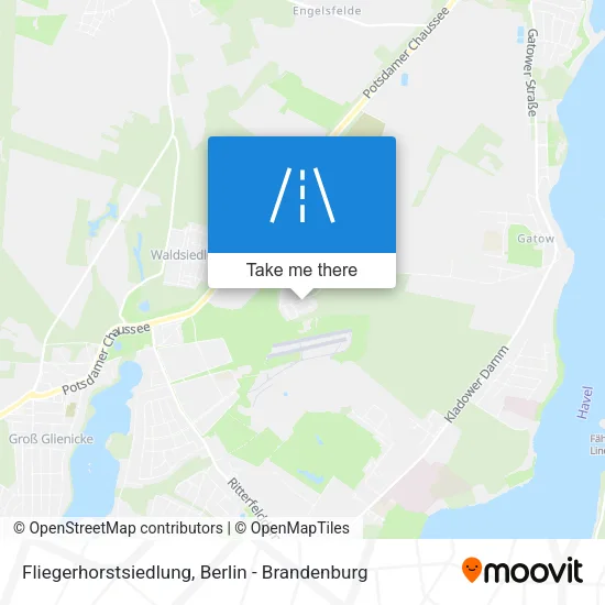 Fliegerhorstsiedlung map