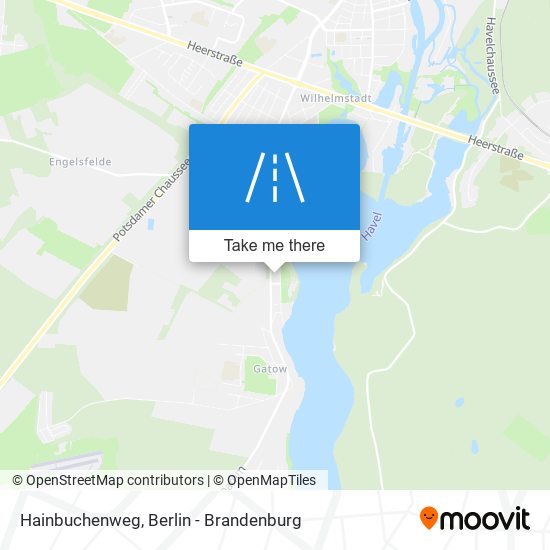 Hainbuchenweg map